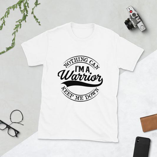I'm a Warrior Nothing Can Keep Me Down Lion Tee